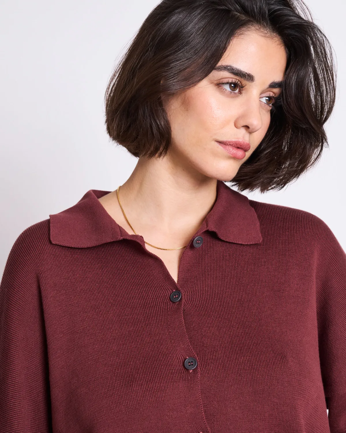 Cheap JAN 'N JUNE CARDIGAN ANJO INTENSE RUST GOTS