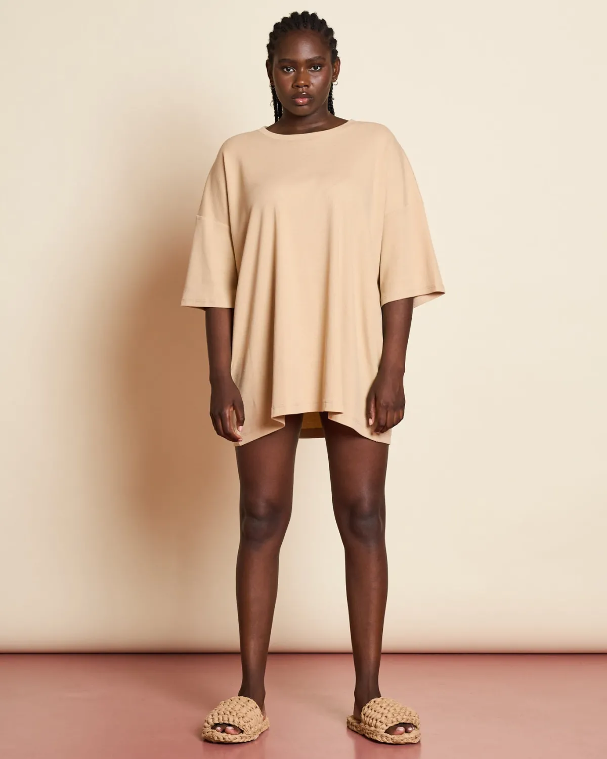 Flash Sale JAN 'N JUNE OVERSIZE SLEEPSHIRT LAKI STONE