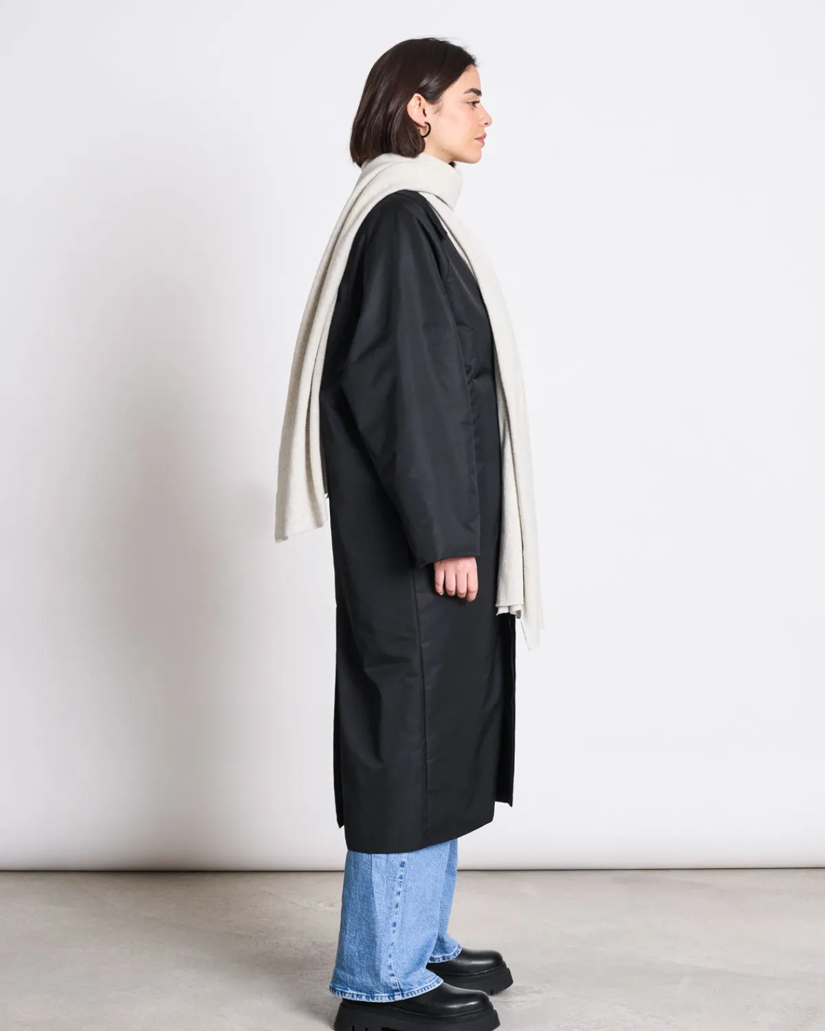 Discount JAN 'N JUNE SCARF ROSS LIGHT GREY